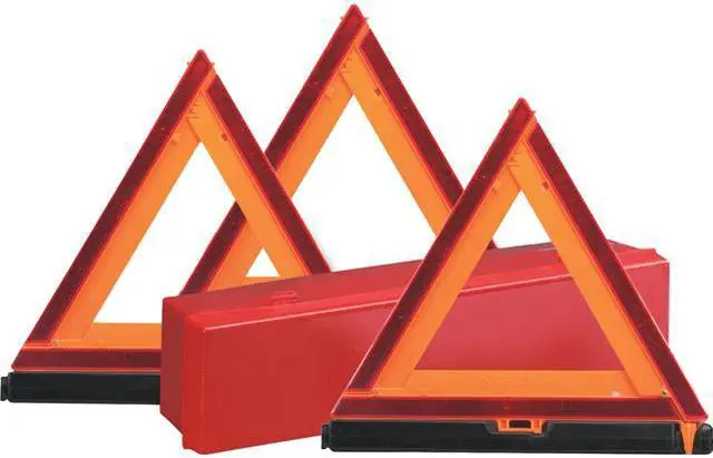 Main image of Deflecto 73071100 Early Warning Triangle Kit, Triangle Shape