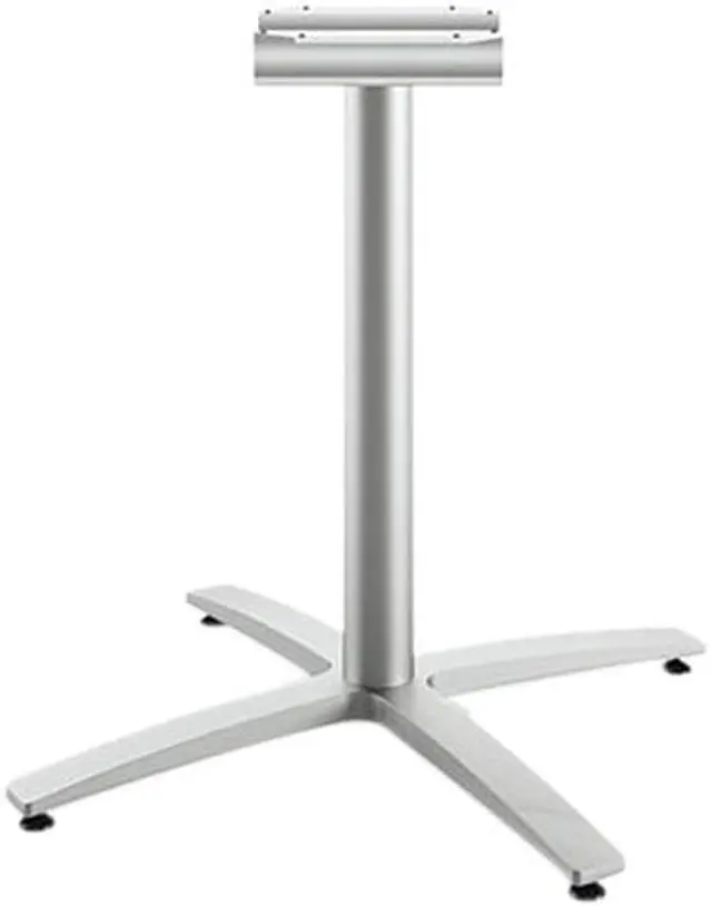Main image of HON BTX30SPR8 Between Table Seated-Height Silver X-Base, for 36"