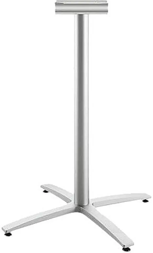 Main image of HON BTX42SPR8 Between Table Standing Height Silver X-Base, for 36"