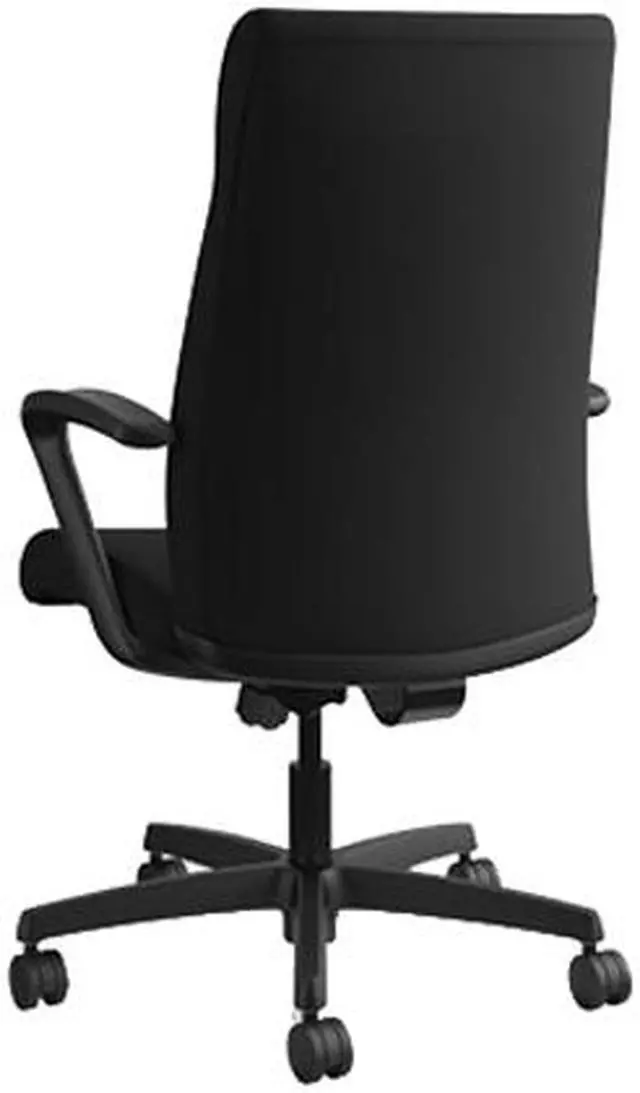Alt view image 5 of 5 - HON HIEH1.F.H.U.CU10.T.SB Ignition Series Executive High-Back Chair, Supports up to 300 lbs., Black Seat/Black Back, Black Base