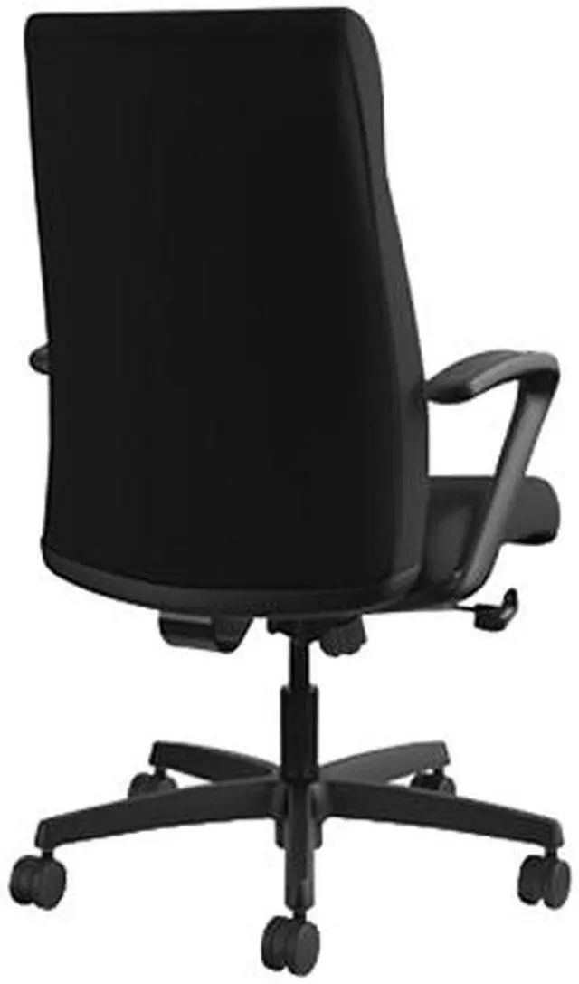 Alt view image 4 of 5 - HON HIEH1.F.H.U.CU10.T.SB Ignition Series Executive High-Back Chair, Supports up to 300 lbs., Black Seat/Black Back, Black Base
