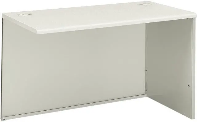 Main image of HON H38943R.B9.Q 38000 Series Return Shell, 31.75" x 53.19" x 3.75", Silver Mesh / Light Gray, Right