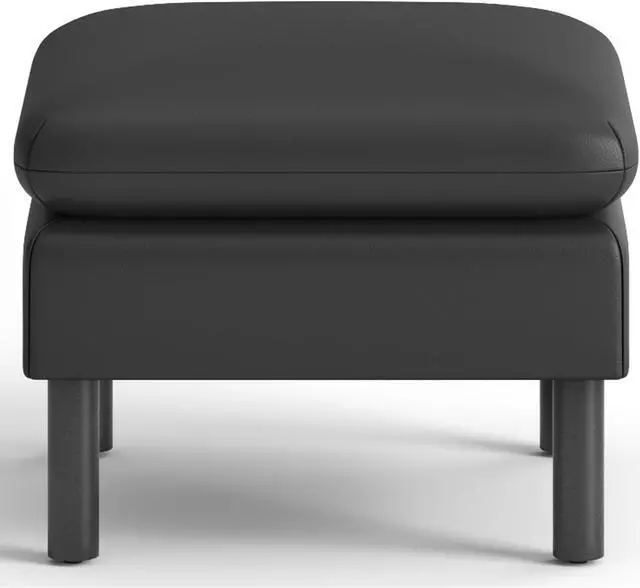 Alt view image 2 of 3 - HON Parkwyn Ottoman - Black VP3LOTTBLK