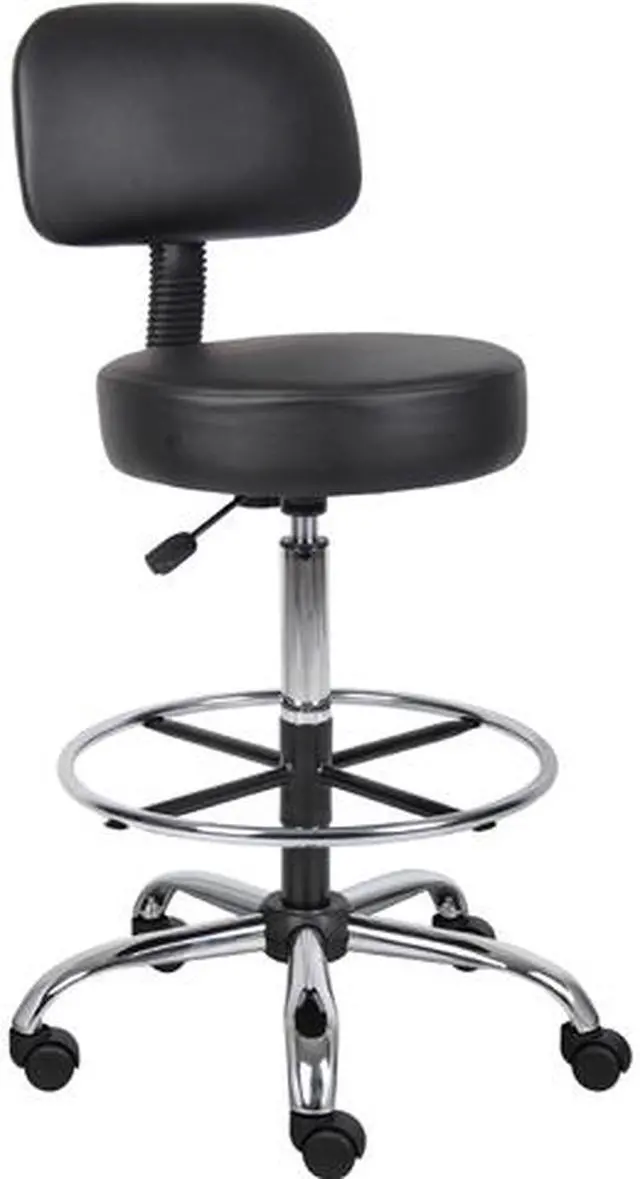 Main image of BOSS Office Products B16245-BK Medical Stools