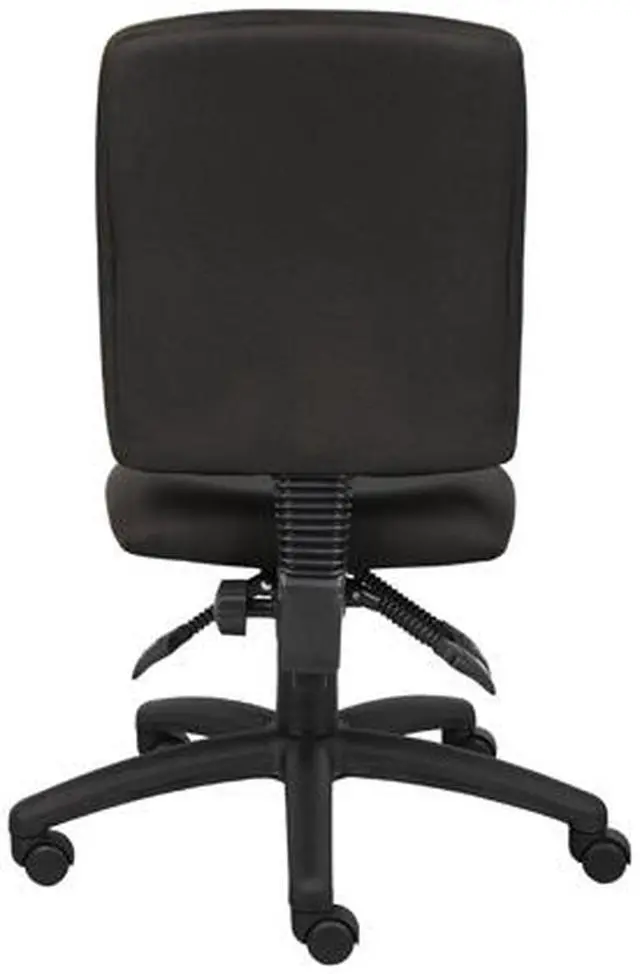 Alt view image 2 of 5 - Boss B3035BK Multi-Function Fabric Task Chair Without Arms