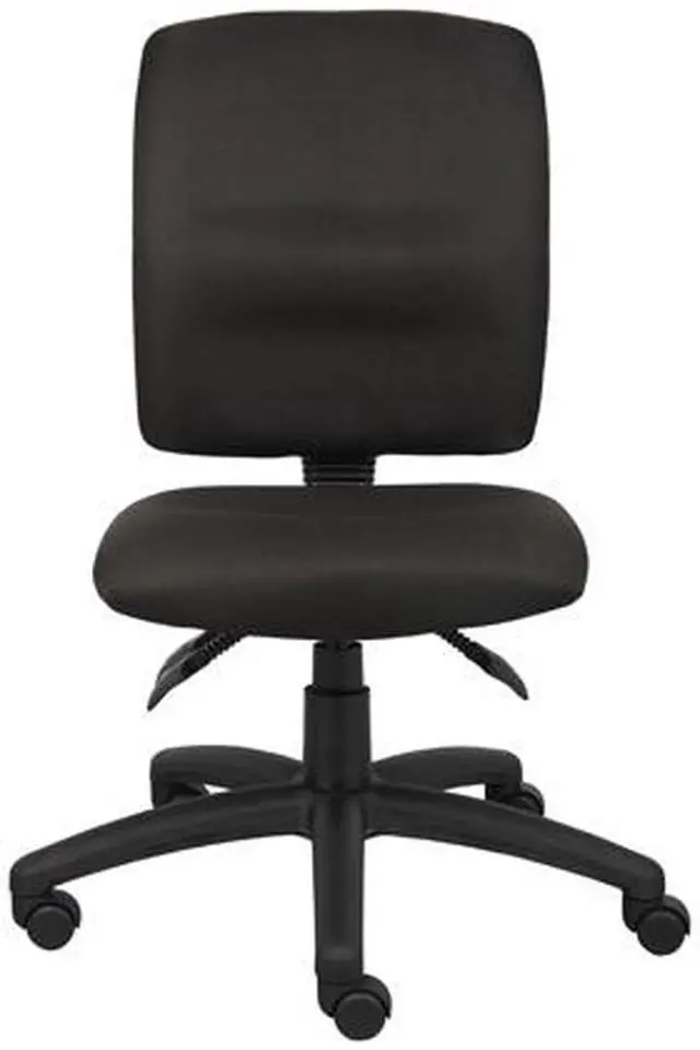 Alt view image 3 of 5 - Boss B3035BK Multi-Function Fabric Task Chair Without Arms