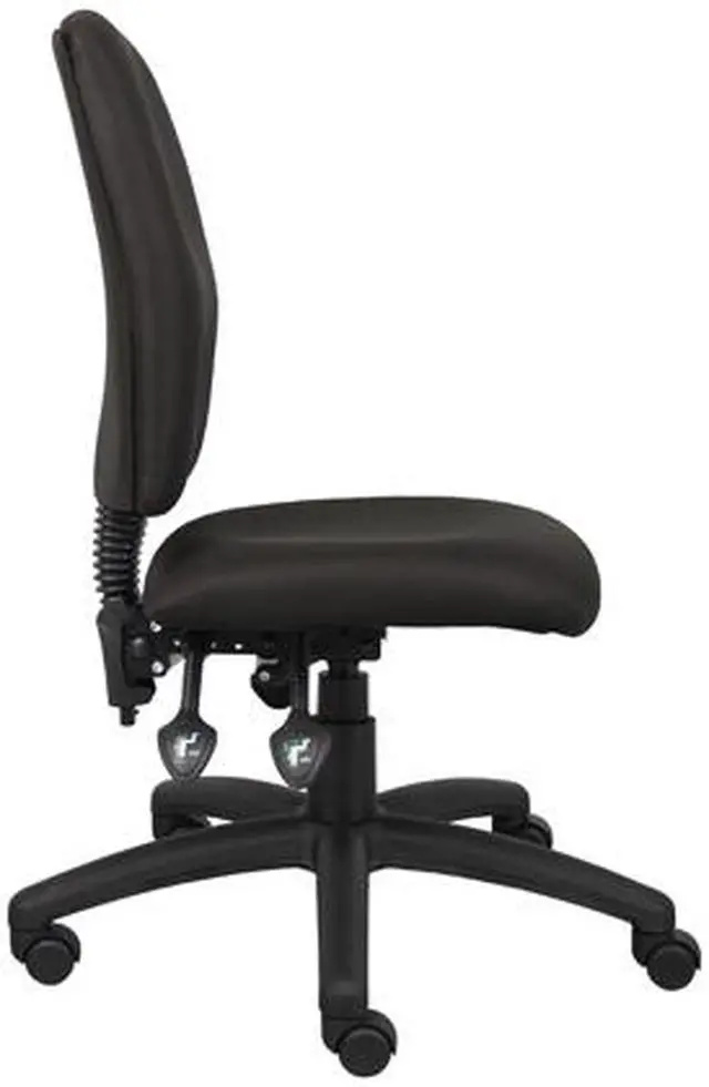 Alt view image 4 of 5 - Boss B3035BK Multi-Function Fabric Task Chair Without Arms
