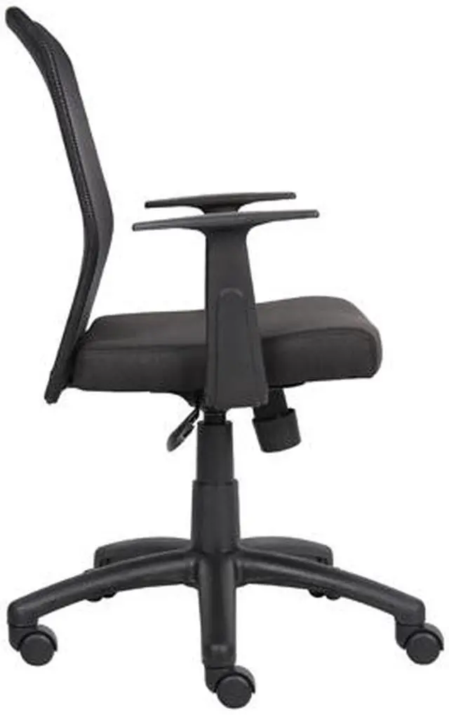 Alt view image 6 of 7 - BBOSS Budget Mesh Task Chair W/ T-Arms (B6106)
