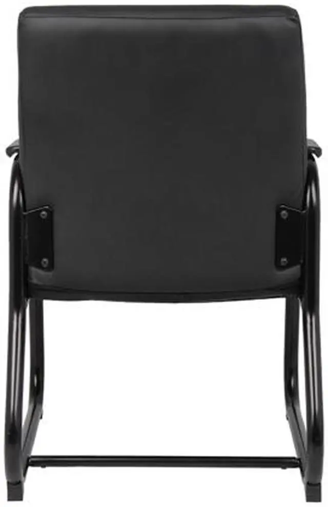 Alt view image 2 of 4 - BOSS Office Products B709 Heavy Duty Guest Chair - Black