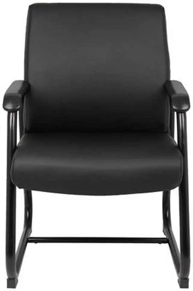 Alt view image 3 of 4 - BOSS Office Products B709 Heavy Duty Guest Chair - Black