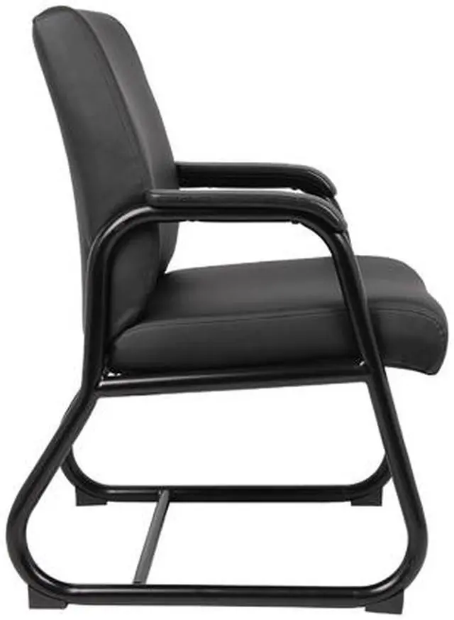 Alt view image 4 of 4 - BOSS Office Products B709 Heavy Duty Guest Chair - Black