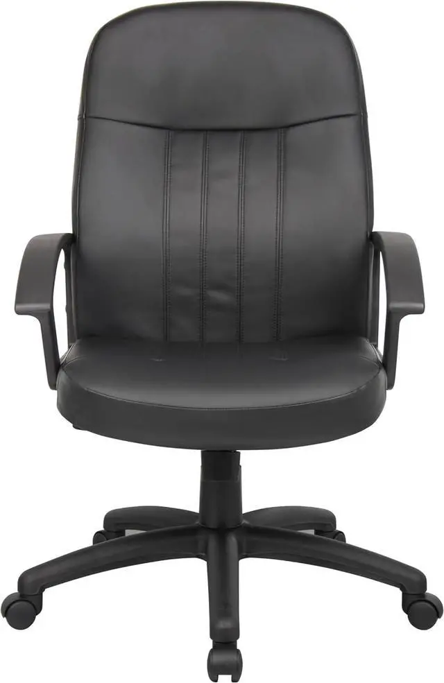 Alt view image 2 of 5 - BOSS Executive Leather Budget Chair (B8106)