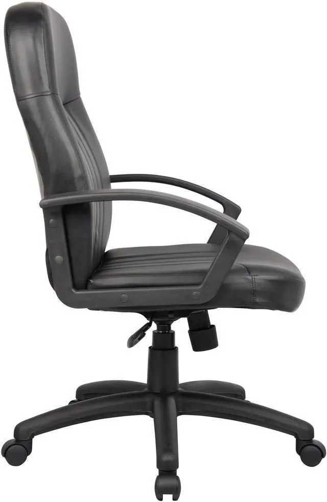 Alt view image 5 of 9 - BOSS Executive Leather Budget Chair (B8106)