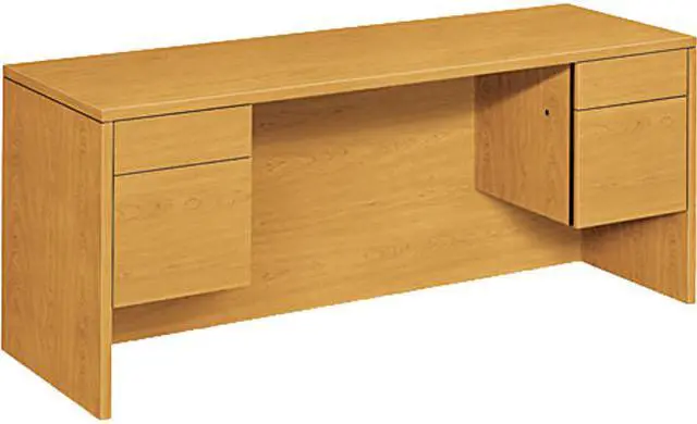 Main image of HON 10543CC 10500 Series Kneespace Credenza with 3/4-Height Pedestals, 72" Width x 24" Depth, Harvest