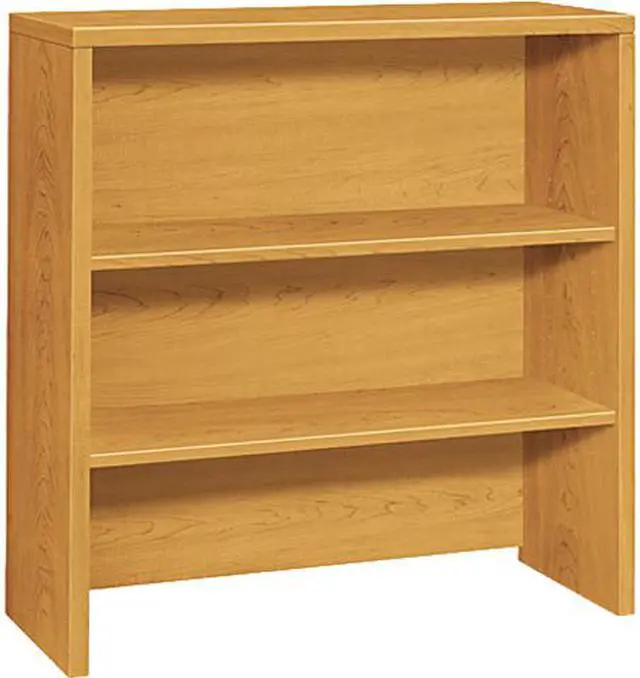 Main image of HON Basyx 105292CC Bookcase Hutch, 36w x 14-5/8d x 37-1/8h, Harvest