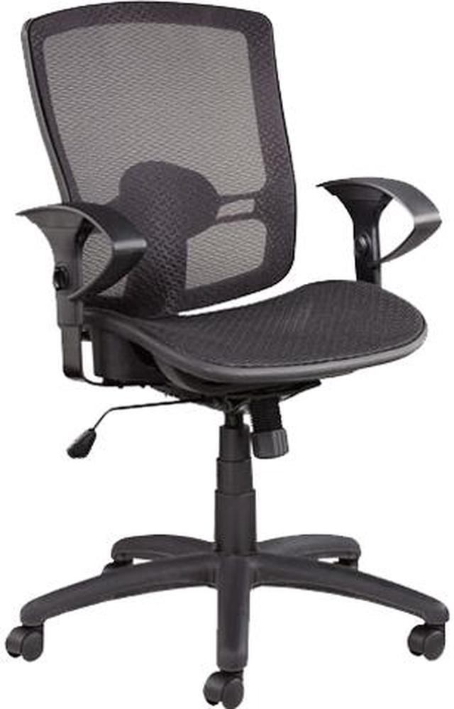 Alera ALEET4218 Etros Series Mesh Mid Back Synchro Tilt Chair