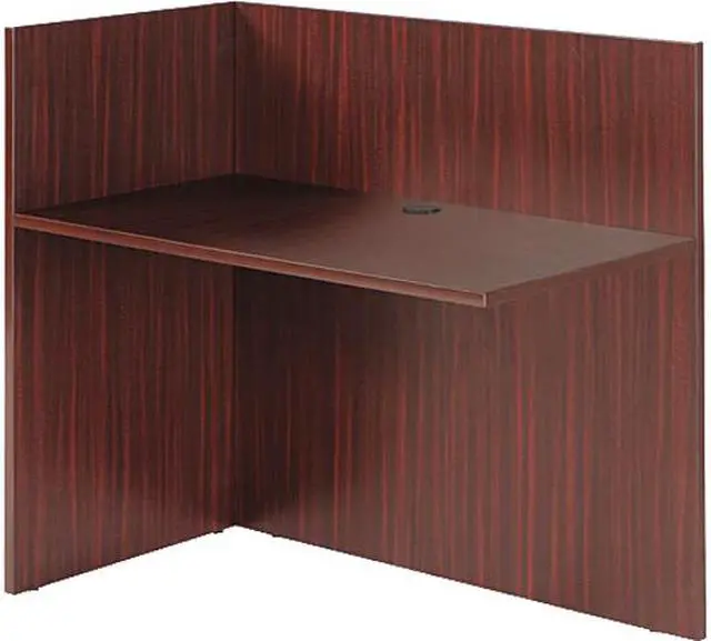 Main image of Alera ALEVA324424MY Valencia Reversible Reception Return, 44w x 23-5/8d x 41-1/2h, Mahogany
