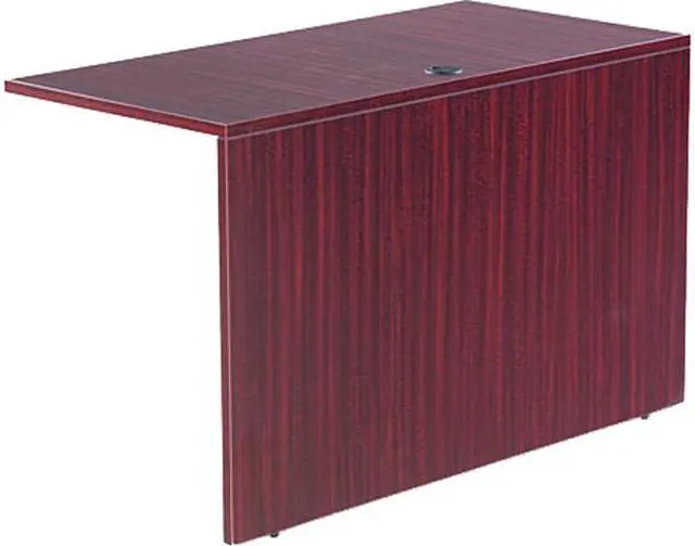 Main image of Alera ALEVA354824MY Valencia Series Reversible Return/Bridge Shell, 47-1/4w x 23-5/8d, Mahogany