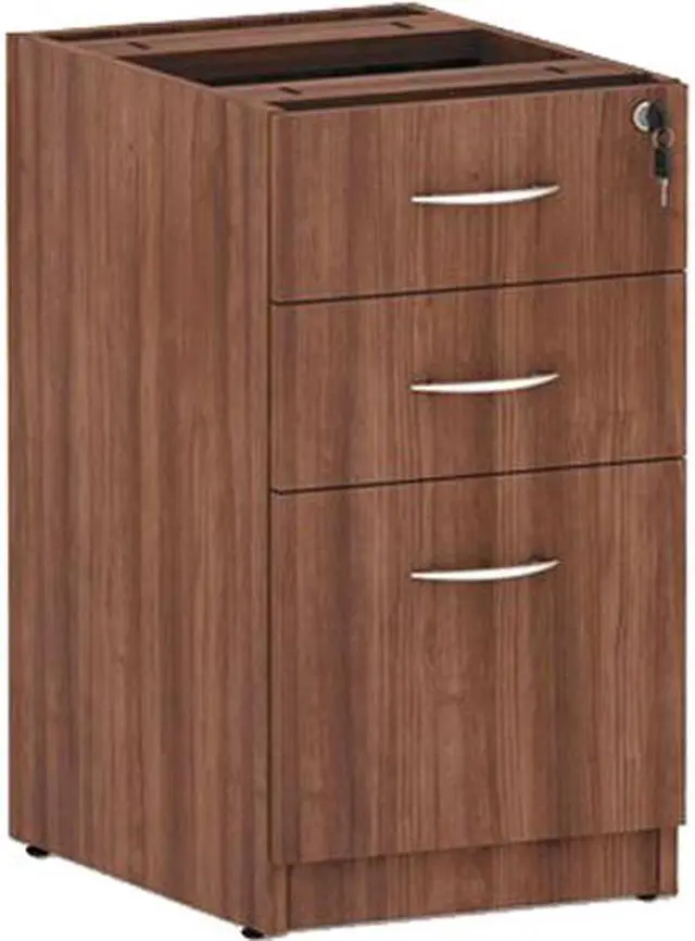 Main image of Alera VA532822WA Valencia Series Box / Box / File Full Pedestal File, Modern Walnut