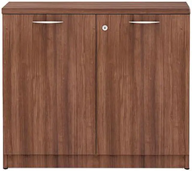 Alt view image 2 of 3 - Alera VA613622WA Valencia Series Storage Cabinet, 29.50" x 34.00" x 22.75", Modern Walnut