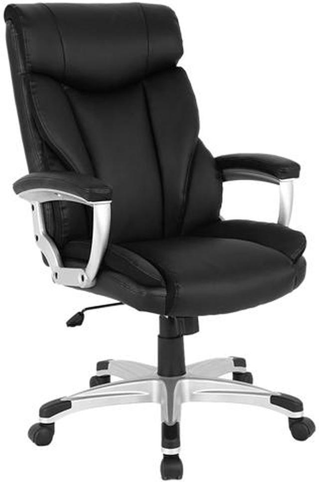 Inland Executive Ergonomic Chair - Black - Micro Center