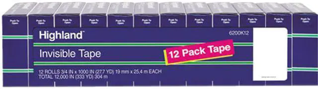 Main image of 3M 6200K12 Highland Invisible Tape