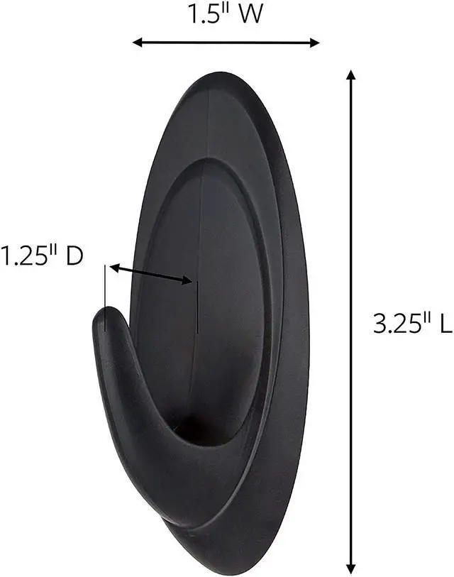 Alt view image 2 of 8 - Command 17086S-AWES Outdoor Medium Slate Terrace Hooks