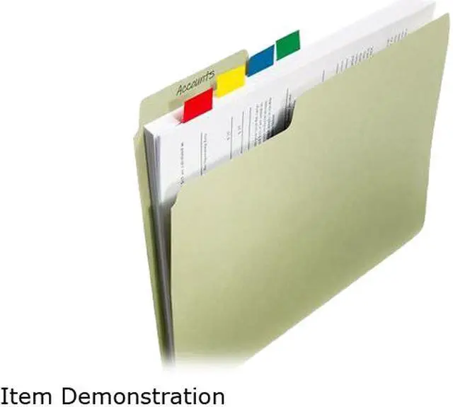 Alt view image 2 of 7 - Post-it 680-WE2 Flags White 25x43mm 2/pk