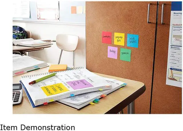Alt view image 3 of 5 - Post-it 654-12SSAN Super Sticky Notes, 3 in x 3 in, Marrakesh Collection, 12 Pads/Pack