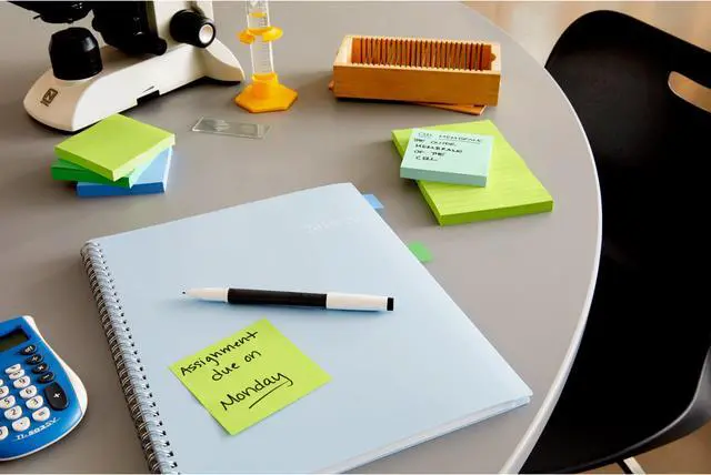 Alt view image 3 of 3 - Post-it 2027SSGFA Super Sticky Notes Cube, 3 in x 3 in