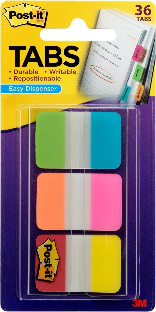 Main image of Post-it 686ALOPRYT Alternating Tabs, Assorted