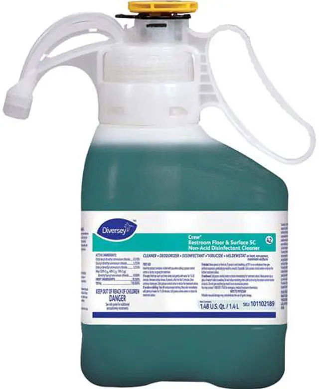 Main image of Diversey 101102189 Crew Restroom Floor & Surface SC Non-Acid Disinfectant Cleaner