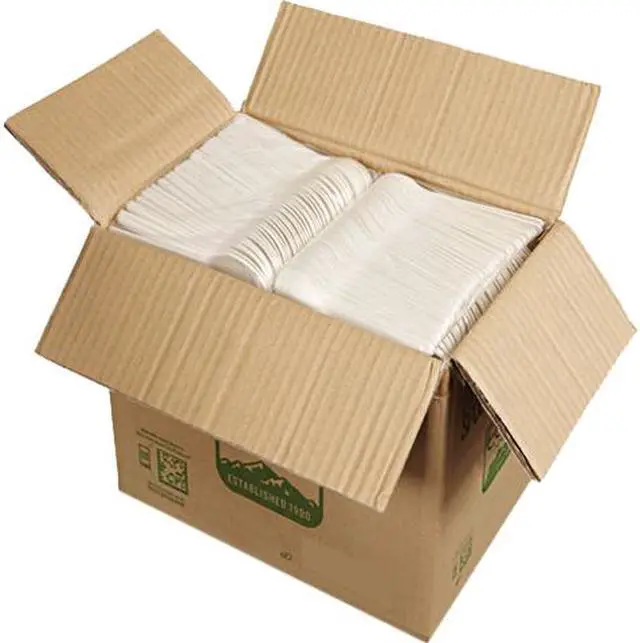 Main image of Eco-Products EP-S013 6" Plant-Based Plastic Renewable Plantware Compostable Spoons - White - 1000/Pack
