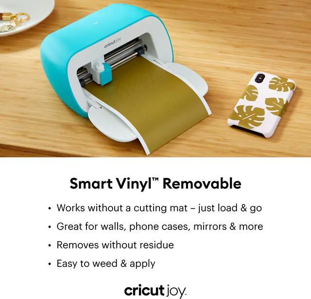 Alt view image 2 of 2 - Cricut Joy Smart Vinyl Removable Cardinal Red | 1 Roll 5.5"x48" 2007177
