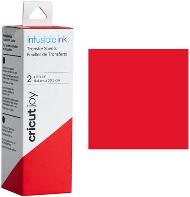 Cricut Infusible Ink Transfer Sheets, Cherry Red