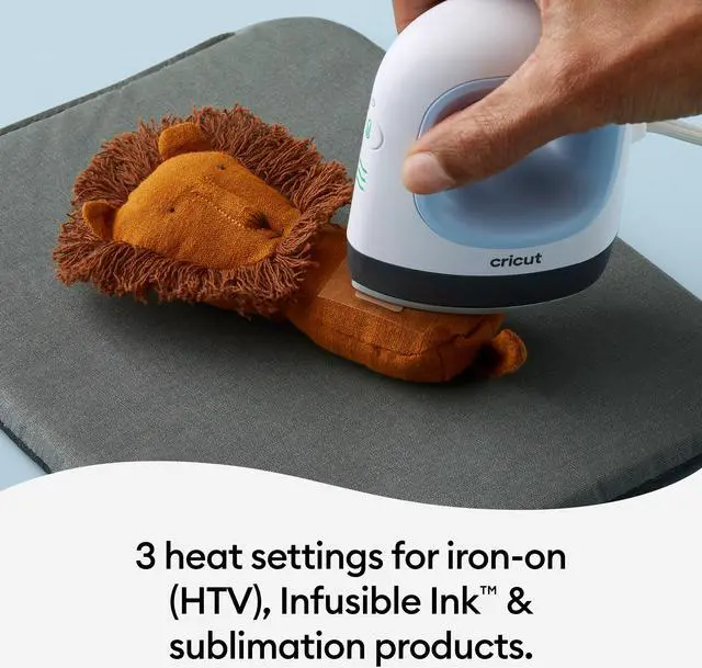 Alt view image 3 of 8 - Cricut EasyPress Mini Zen | Blue 2009425