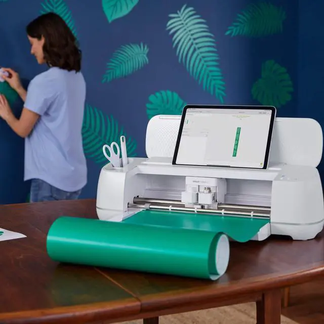 Alt view image 3 of 3 - Cricut Smart Vinyl Craft Vinyl - 13" x 21 ft - Black  2008543