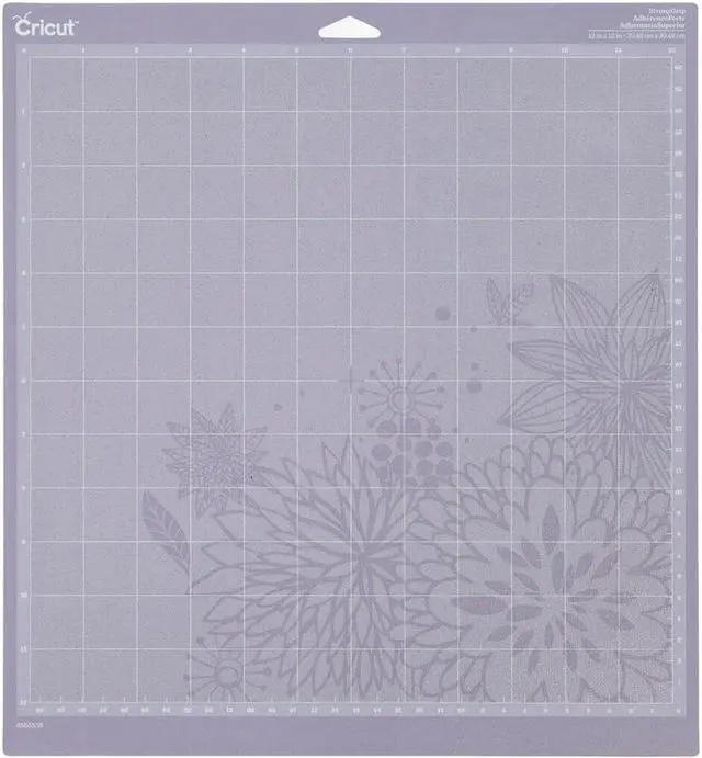 Alt view image 4 of 4 - Cricut Craft Cutting Mat Variety -12" x 12"  - Green, Blue, Purple - 3/Pack   2003546