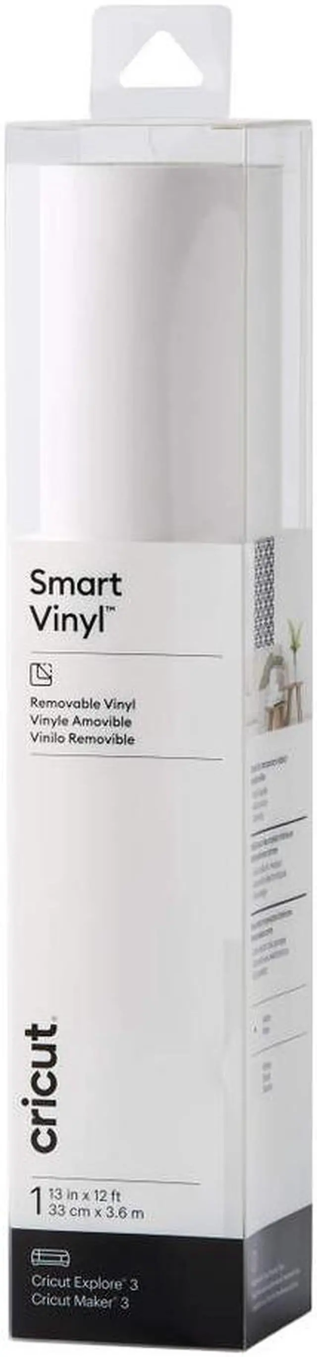 Main image of Cricut Smart Vinyl Craft Vinyl - 13" x 12 ft - White  2008934