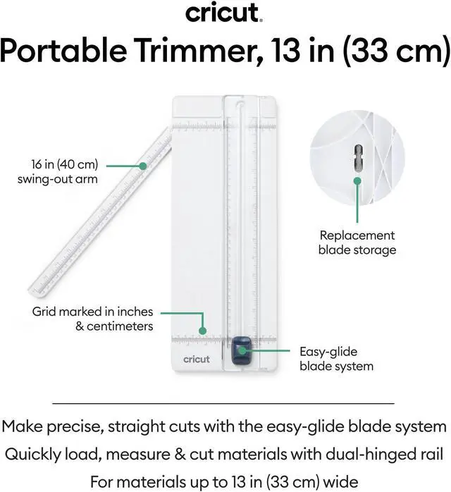 Alt view image 3 of 4 - Cricut Portable Trimmer | Trimmer 13in 2008761