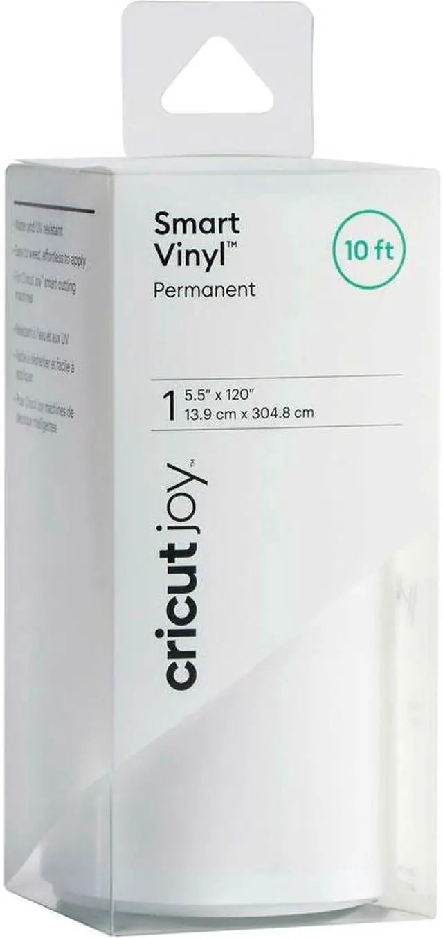Main image of Cricut Joy Smart Vinyl Permanent White | 1 Roll 5.5"x120" 2007353