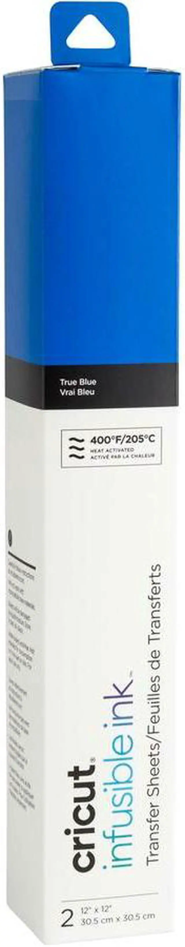 Main image of Cricut Infusible Ink Heat Transfer Material - 12" x 12" - 2/Pack - True Blue  2006786