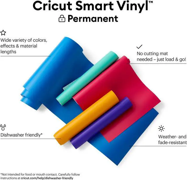 Alt view image 2 of 3 - Cricut Smart Vinyl Permanent Grass | 1 Roll 13inx3ft 2008511
