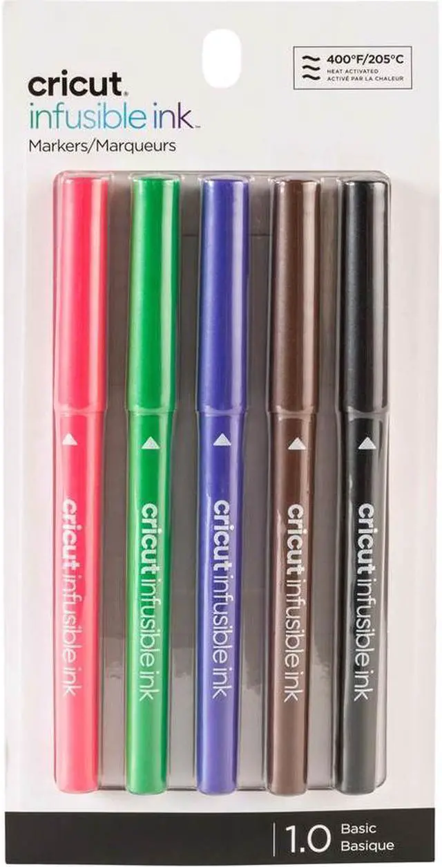 Main image of Cricut Infusible Ink Markers Basics | 5 Markers (1 mm) 2006256
