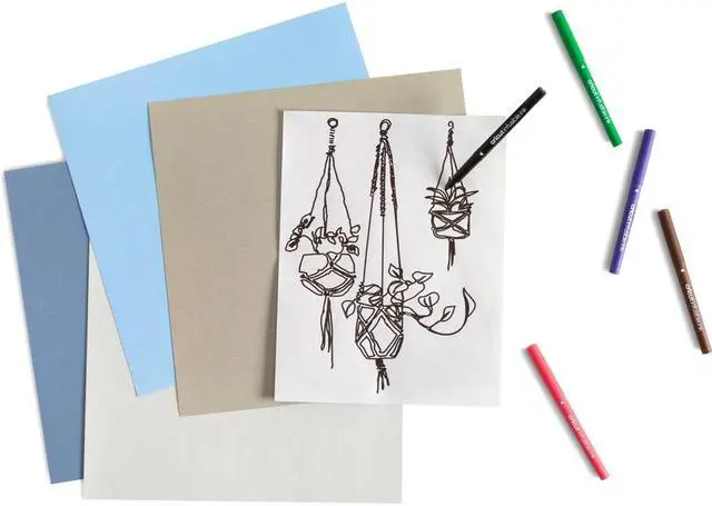 Alt view image 2 of 3 - Cricut Infusible Ink Markers Basics | 5 Markers (1 mm) 2006256