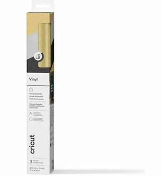 Main image of Cricut Shimmer Vinyl - Permanent, Classics Sampler (3 ct)