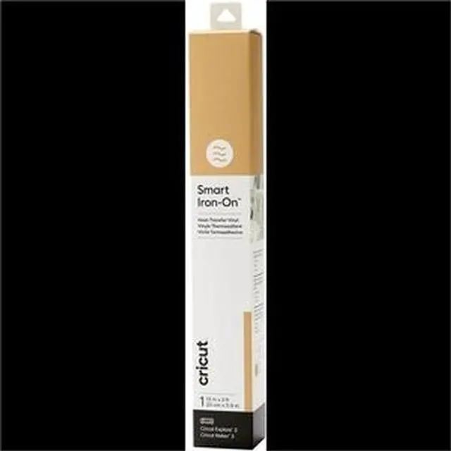 Main image of Cricut Smart Iron-On Heat Transfer Vinyl (3 ft), Gold