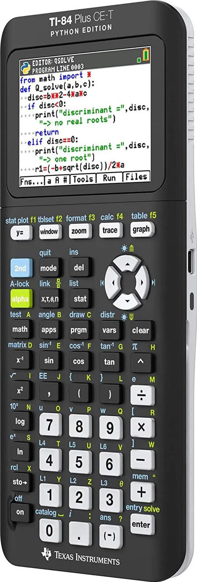 Alt view image 3 of 3 - Texas Instruments 84Plus CE Graph Python Box 84PLCE/FC/1L1/Z2