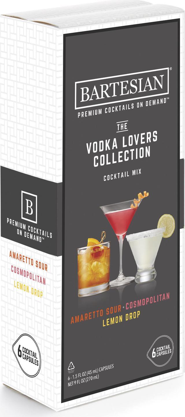  Bartesian Lemon Drop Cocktail Mixer Capsules, Pack of