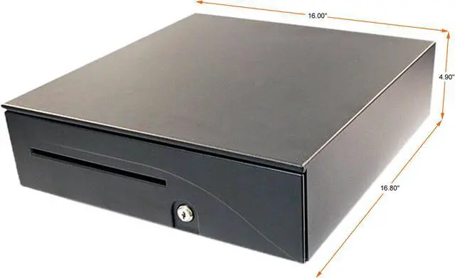 Alt view image 2 of 2 - APG; SERIES 100 Cash Drawer BL Front, 16x16.8